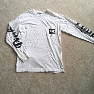 PINK Long-sleeve T-shirt